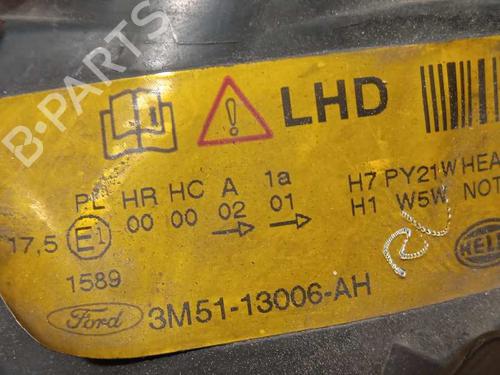 Left headlight FORD FOCUS C-MAX (DM2) 1.8 TDCi | BP13230831C28 