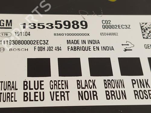 Electronic module OPEL ASTRA K (B16) 1.2 Turbo (68) | BP25051709M83 - Image 4