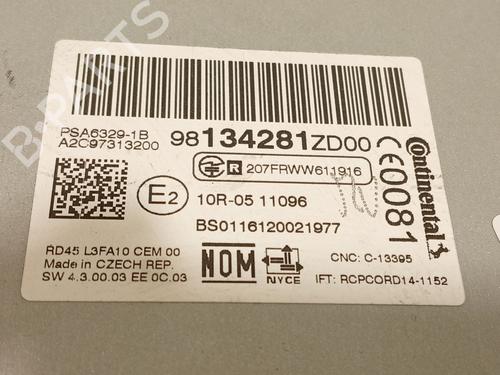 Radio CITROËN C-ELYSEE (DD_) 1.6 BlueHDi 100 | BP34010276E6  - Image 8