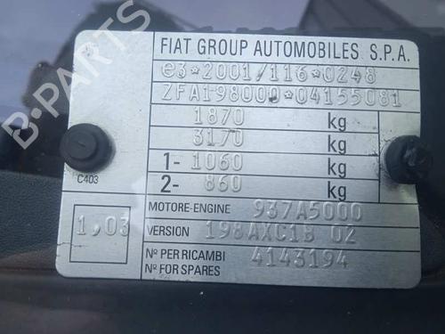 Left front door FIAT BRAVO II (198_) 1.9 D Multijet (198AXC1B) | BP16267406C2 