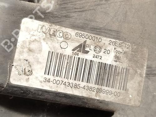 Right headlight IVECO DAILY IV Van 35S14 C, 35S14 C/P, 35S14 V, 35S14 V/P, 35C14 V,... | BP28837057C29