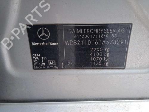 ECU airbags MERCEDES-BENZ E-CLASS (W211) E 270 CDI (211.016) | BP21567032M53 