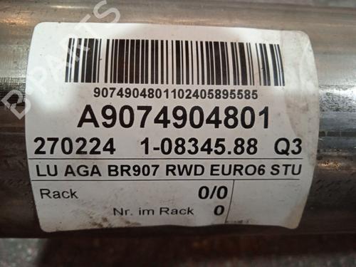 Exhaust system MERCEDES-BENZ SPRINTER 4-t Van (B907, B910) 419 CDI RWD (907.643, 907.645, 907.647) | BP26208466M121 