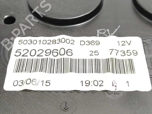 Instrument cluster FIAT GRANDE PUNTO Van (199_)  | BP9541662C47