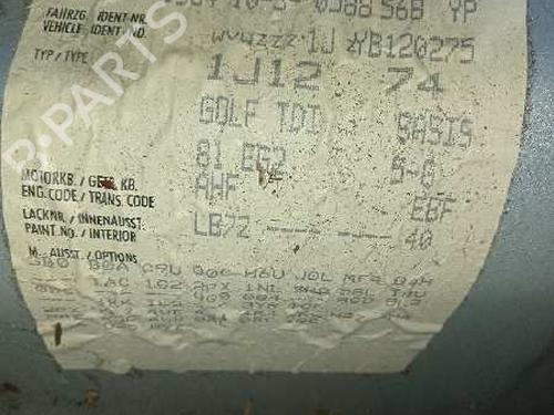 Front right window mechanism VW GOLF IV (1J1) | BP16013921C23