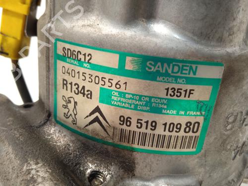 AC compressor CITROËN C4 Coupe (LA_) 2.0 HDi | BP28541623M34