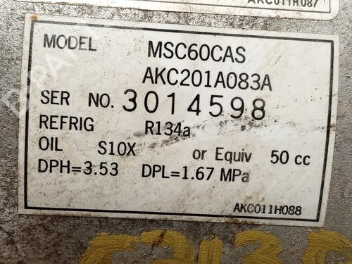 AC compressor SUZUKI SWIFT III (MZ, EZ) | BP30489164M34