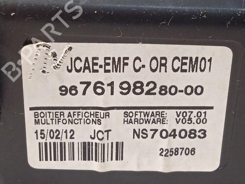 Display monitor CITROËN C4 II (NC_) 1.6 HDi 90 | BP27583141C48 