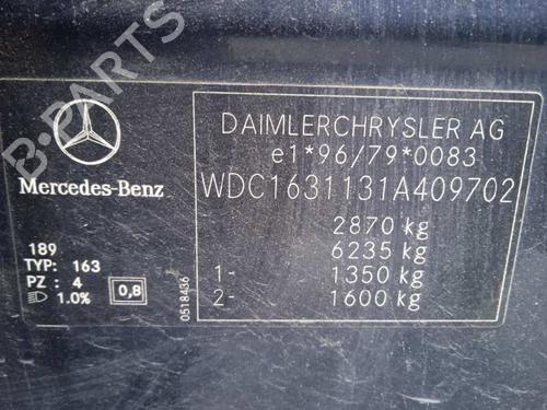 Driveshaft MERCEDES-BENZ M-CLASS (W163) ML 270 CDI (163.113) | BP16112948M37 