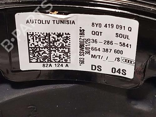 Steering wheel AUDI A3 Sportback (8YA, 8YF) 35 TDI | BP37664974C49 - Image 6