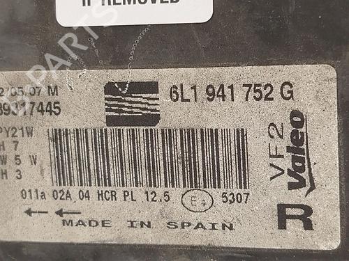 Right headlight SEAT IBIZA III (6L1) 1.4 16V | BP28839670C29