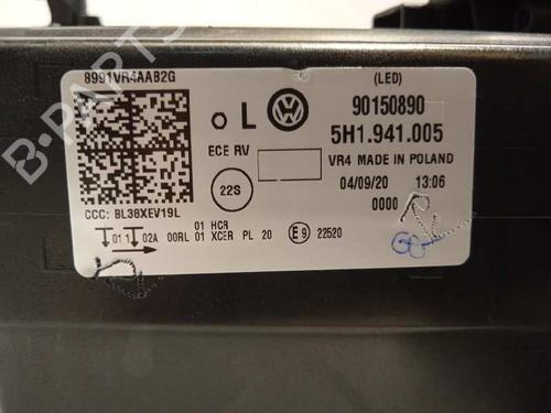 Left headlight VW GOLF VIII (CD1, DA1)  | BP10167731C28 