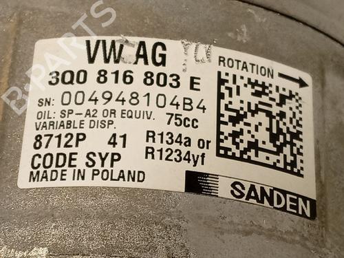 AC-Kompressor AUDI A1 Sportback (GBA) 30 TFSI | BP31933312M34 