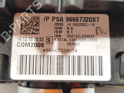 Steering column stalk PEUGEOT 3008 I MPV (0U_) 2.0 HDi 150 / BlueHDi 150 | BP30616532I23