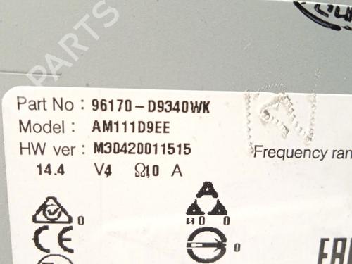 Radio KIA SPORTAGE IV (QL, QLE) 1.6 GDI | BP13367239E6 