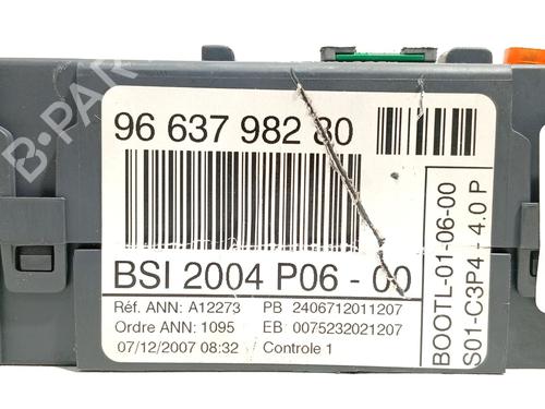 Fuse box PEUGEOT 207 (WA_, WC_) 1.6 HDi | BP29207264E1 