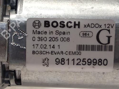 Rear wiper motor PEUGEOT 3008 II SUV (MC_, MR_, MJ_, M4_) 1.6 THP 165 (M45GYW, M45GZW, M45GYV) | BP23130102M102 