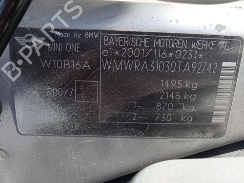 Front bumper reinforcement MINI MINI (R50, R53) One | BP21285991C109 