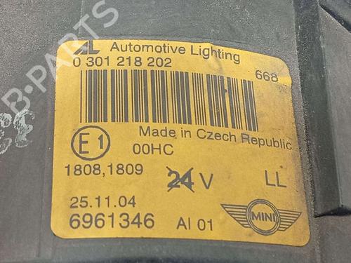 Right headlight MINI MINI (R50, R53) One | BP38486652C29  - Image 5