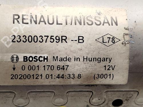 Starter DACIA SANDERO II 1.5 Blue dCi 95 (B8JL) | BP29429352M8