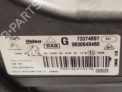 Left headlight CITROËN C4 III (BA_, BB_, BC_)  | BP29567529C28 
