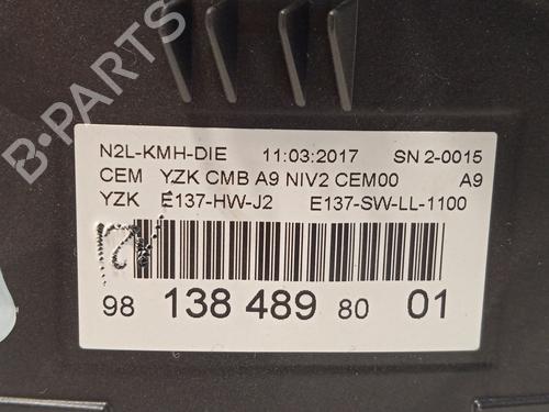 Instrument cluster PEUGEOT 2008 I (CU_) 1.6 BlueHDi 100 | BP19542106C47