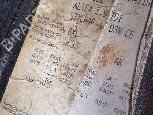 ECU airbags SEAT ALTEA (5P1)  | BP10865209M53 