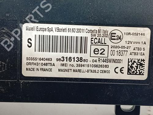 Electronic module CITROËN GRAND C4 SPACETOURER (3A_, 3E_) 1.5 BlueHDi 130 | BP37435471M83 - Image 4