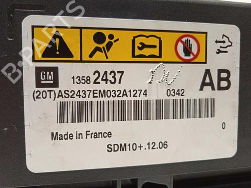 ECU airbags OPEL MERIVA B MPV (S10) 1.7 CDTI (75) | BP17207341M53 