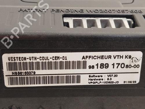 Display monitor CITROËN BERLINGO Box Body/MPV (K9) PureTech 130 | BP26209295C48 