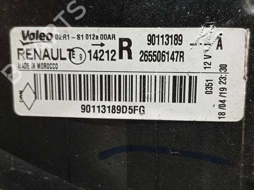 Right taillight DACIA SANDERO II 1.5 dCi | BP30870658C35