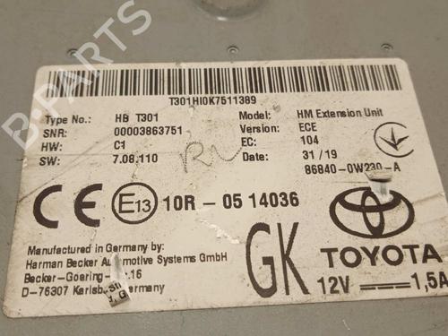Electronic module LEXUS ES (_Z10_, _A10_, _H10_) 300h (AXZH10, AXZH11) | BP16729124M83 