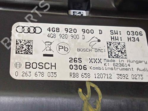 Instrument cluster AUDI A6 Allroad C7 (4GH, 4GJ) 3.0 TDI quattro | BP16935141C47 