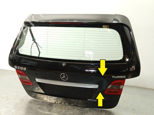 Tailgate MERCEDES-BENZ B-CLASS Sports Tourer (W245) B 200 CDI (245.208) | BP26019927C6 