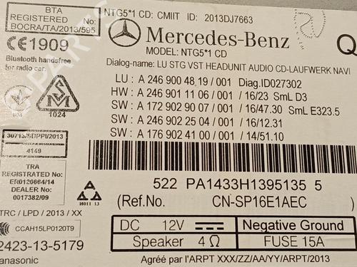 Electronic module MERCEDES-BENZ A-CLASS (W176) A 160 CDI / d (176.011) | BP32673802M83 - Image 7