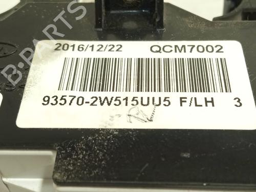 Left front window switch HYUNDAI SANTA FÉ III (DM, DMA) 2.2 CRDi | BP29309214I27 