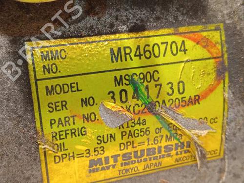 AC compressor MITSUBISHI OUTLANDER I (CU_W) 2.0 (CU2W) | BP13947878M34 