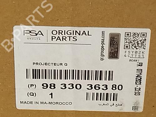 Left headlight PEUGEOT 208 II (UB_, UP_, UW_, UJ_)  | BP29351122C28 