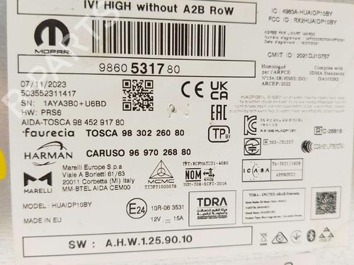 Electronic module DS DS 7 Crossback (J4_, JR_, JC_) 1.5 BlueHDi 130 (JCYHZJ, JCYHZR) | BP39023111M83 - Image 5