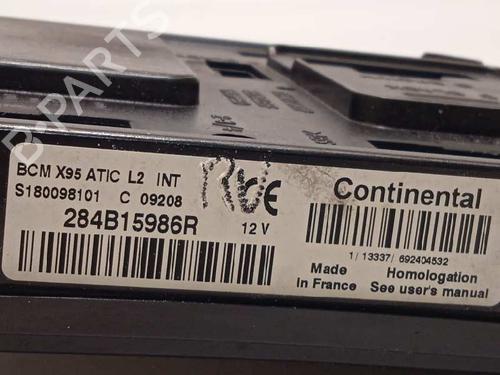 Electronic module RENAULT MEGANE III Hatchback (BZ0/1_, B3_) 1.5 dCi | BP15079489M83 