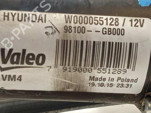 Front wiper motor HYUNDAI i20 II (GB, IB)  | BP7450710M29 