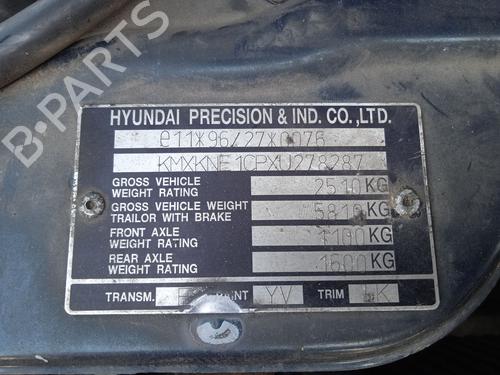 Intercooler HYUNDAI GALLOPER II (JK-01) 2.5 TD intercooler | BP29067399M30 