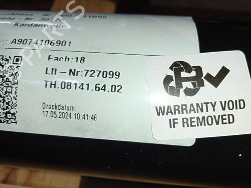 Driveshaft MERCEDES-BENZ SPRINTER 4-t Van (B907, B910) 419 CDI RWD (907.643, 907.645, 907.647) | BP26208463M37  - Image 10
