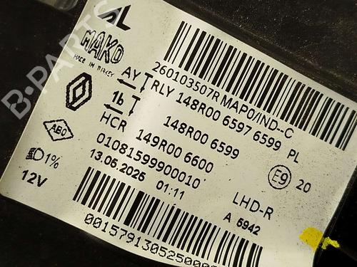 Right headlight RENAULT CLIO V (B7_) 1.5 Blue dCi 100 (B7AD) | BP39611293C29 - Image 6