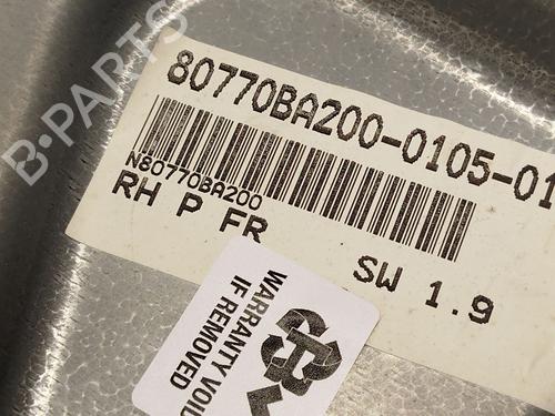 Front right window mechanism NISSAN PRIMERA Hatchback (P12) 1.9 dCi | BP29821453C23