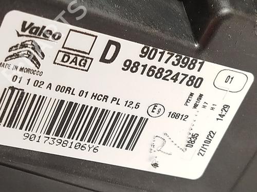 Right headlight CITROËN BERLINGO Box Body/MPV (K9) e-Berlingo | BP29567530C29 
