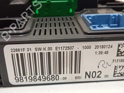 Fuse box CITROËN C-ELYSEE (DD_) 1.6 VTi 115 (DDNFP0, DDNFP6, DDNFP9) | BP13408083E1