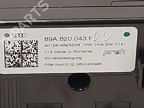 Climate control AUDI A3 Sportback (8YA, 8YF) 35 TDI | BP37667615I5 - Image 5