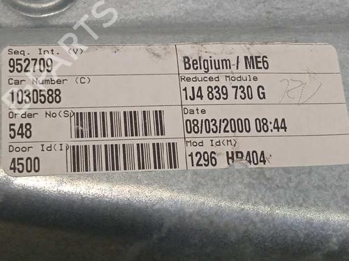 Rear right window mechanism VW GOLF IV (1J1)  | BP16013923C25 