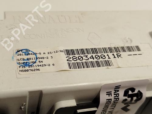 Display monitor RENAULT MEGANE III Hatchback (BZ0/1_, B3_) 1.6 16V (BZ1B, BZ1H) | BP22729192C48